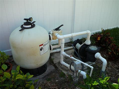 pool filter valve installation